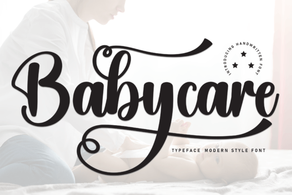 Babycare: A Handwritten Font That Feels Like Home