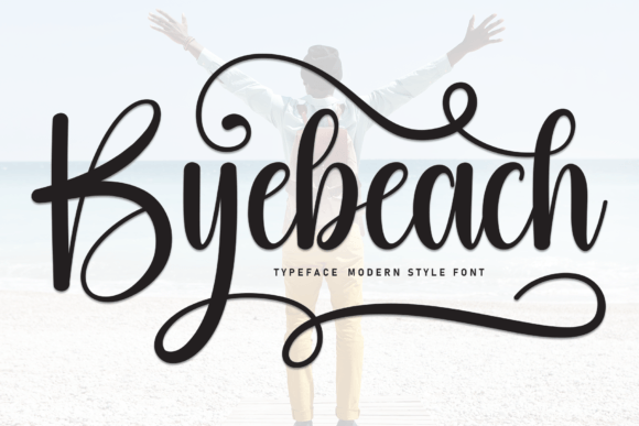 Byebeach: A Timeless Handwritten Font for Digital Branding