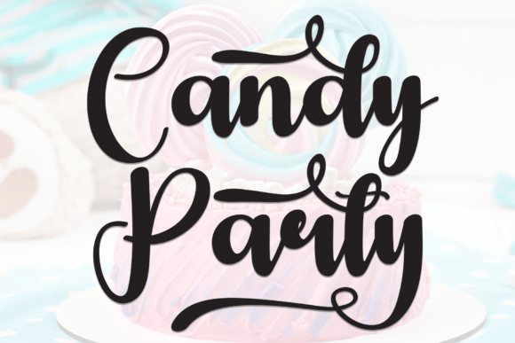 Candy Party: A Friendly Handwritten Font for Small Business Branding