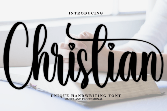Christian: A Handwritten Font That Makes Your Brand Feel Human