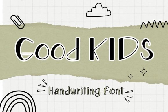 Good Kids: A Playful Handwritten Font for Thoughtful Design