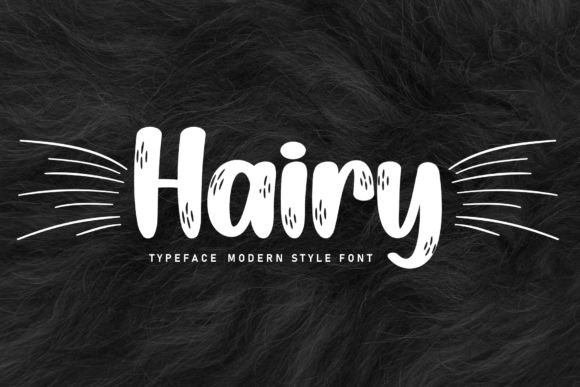 Hairy: A Handwritten Font That Builds Brand Recognition