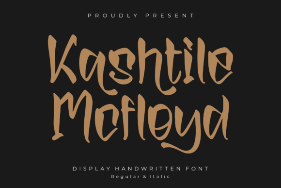 Kashtile Mcfloyd: A Handwritten Font That Builds Brand Trust