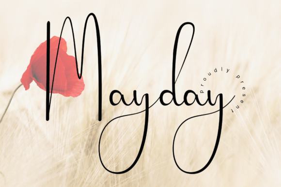 Mayday: A Friendly Handwritten Font for Makers