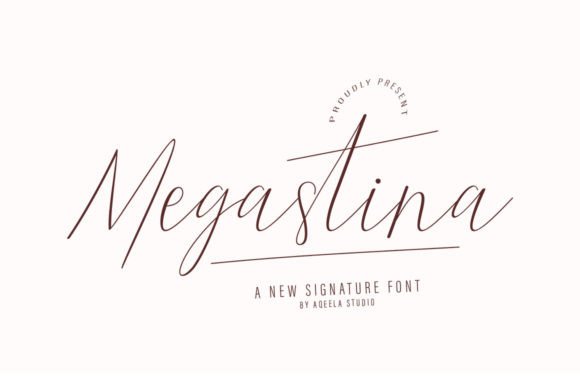 Megastina: The Handwritten Font That Makes Campaigns Feel Human