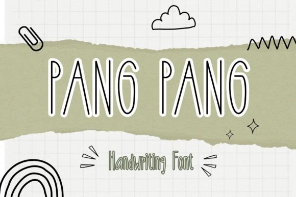 Pang Pang: A Delicate Handwritten Font for Thoughtful Branding