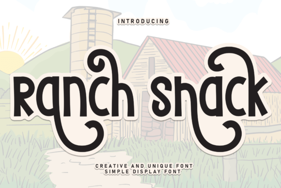 Ranch Shack: A Friendly Handwritten Font for Real Small Businesses