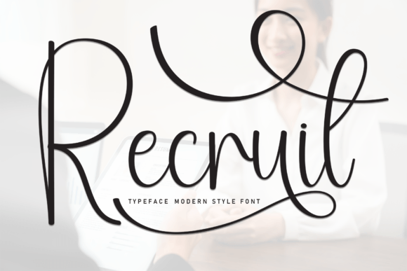 Recruit: A Handwritten Font That Makes Your Campaign Feel Human