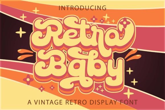 Retro Baby: A Vintage Handwritten Font That Feels Like Home