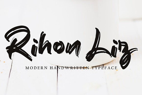 Rihon Liz: A Premium Script Font for Small Business Branding