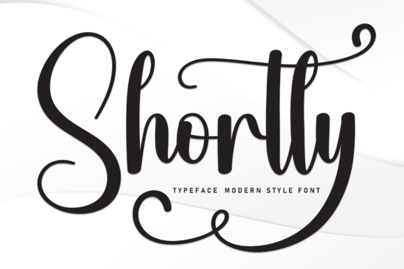 Shortly: A Refined Script Font for Digital Branding
