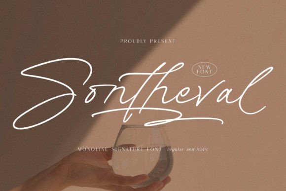 Sontheval: A Handwritten Typeface That Elevates Digital Branding