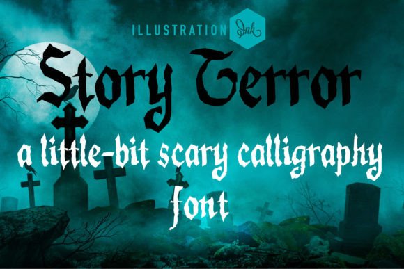Story Terror: A Haunted Display Font That Grabs Attention