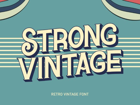 Strong Vintage: A Refined Script Font for Timeless Branding