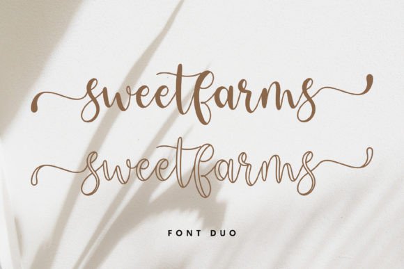 Sweetfarms: A Seductive Script Font for Digital Branding