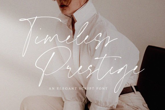 Timeless Prestige: A Handwritten Font That Breathes Quiet Confidence