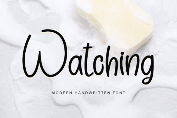 Watching: A Handwritten Font That Feels Human on Screen