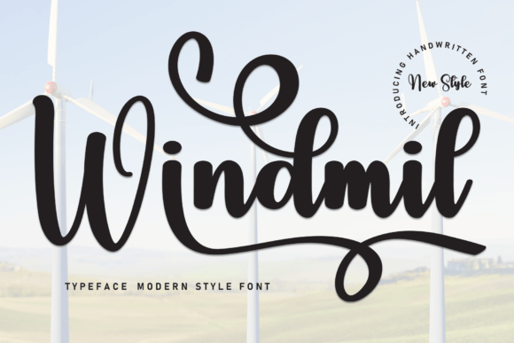 Windmil: A Friendly Handwritten Font for Editorial Charm